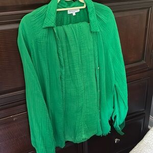 Michael stars gauze set.  Perfect condition.  Worn twice